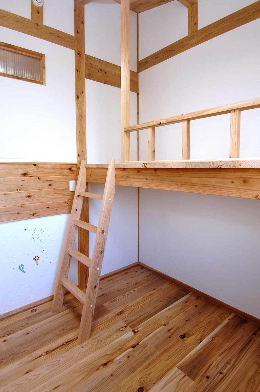 事例_こども部屋ロフトベッド