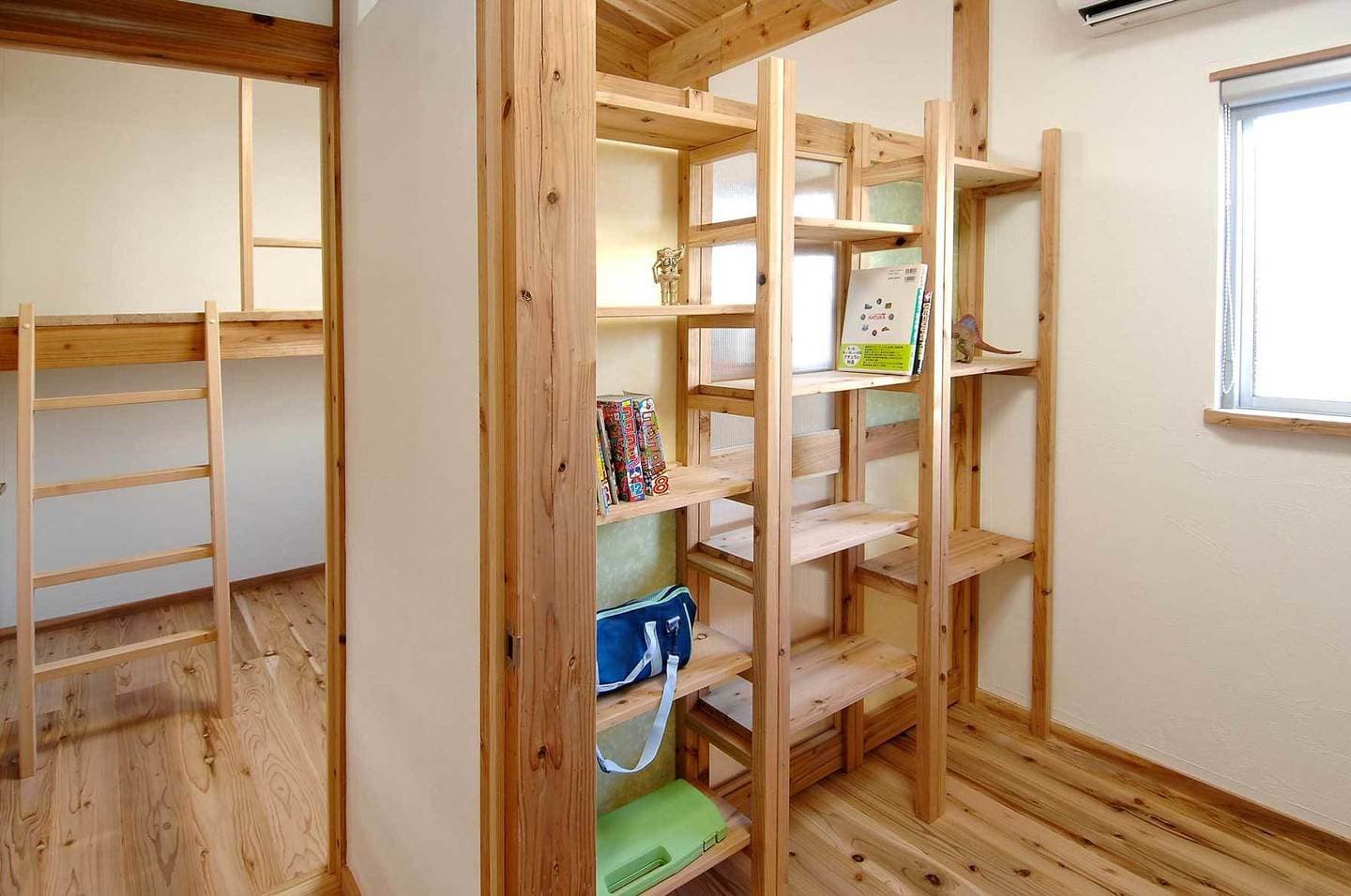 事例_こども部屋収納
