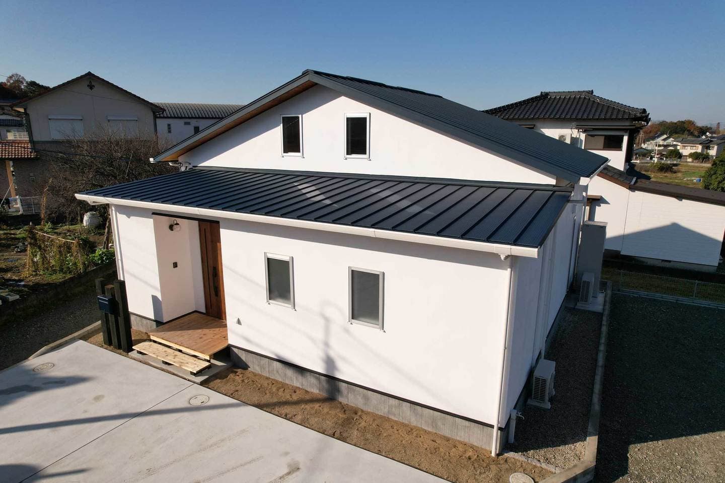 事例_ガルバリウム鋼板屋根